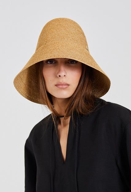 Toteme Woven Paper Straw Hat Creme