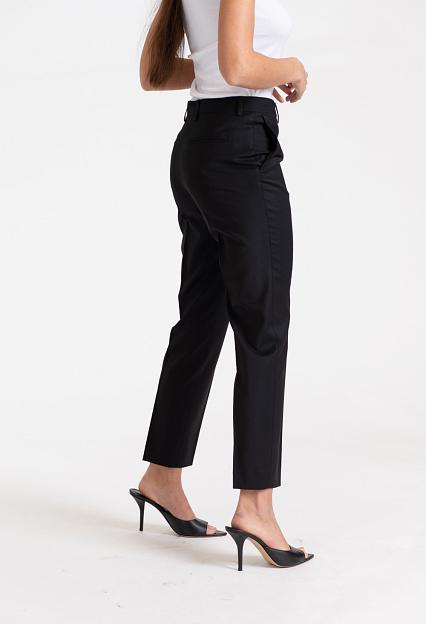 Filippa K Emma Cropped Cool Wool Trousers Black