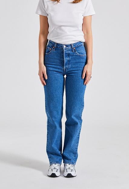 Levis Ribcage Straight Ankle Jeans Jazz Pop 