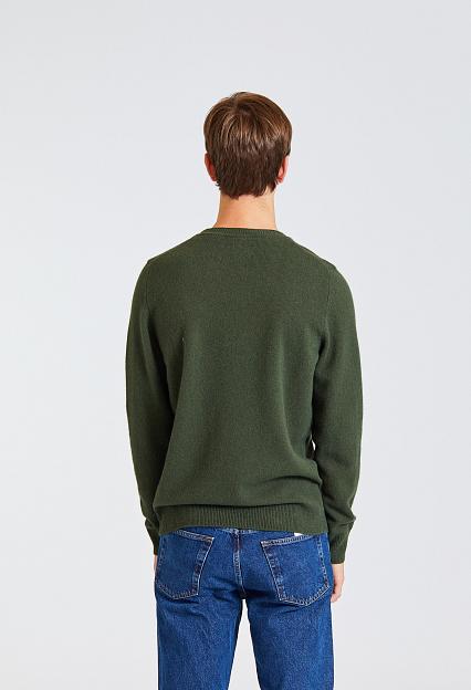 Norse Projects Sigfred Merino Lambswool Sweater Army Green