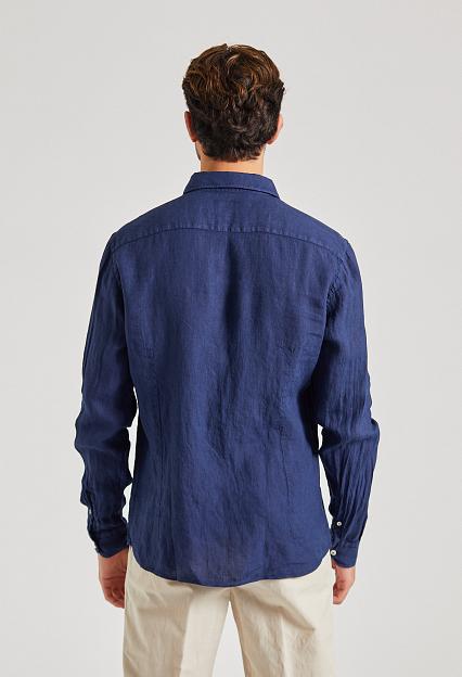 Onesto Amalfi Linnen Shirt Blue