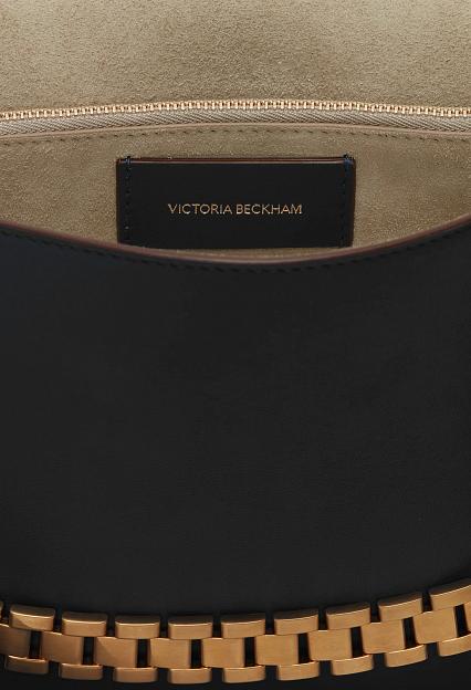Victoria Beckham Chain Pouch Black