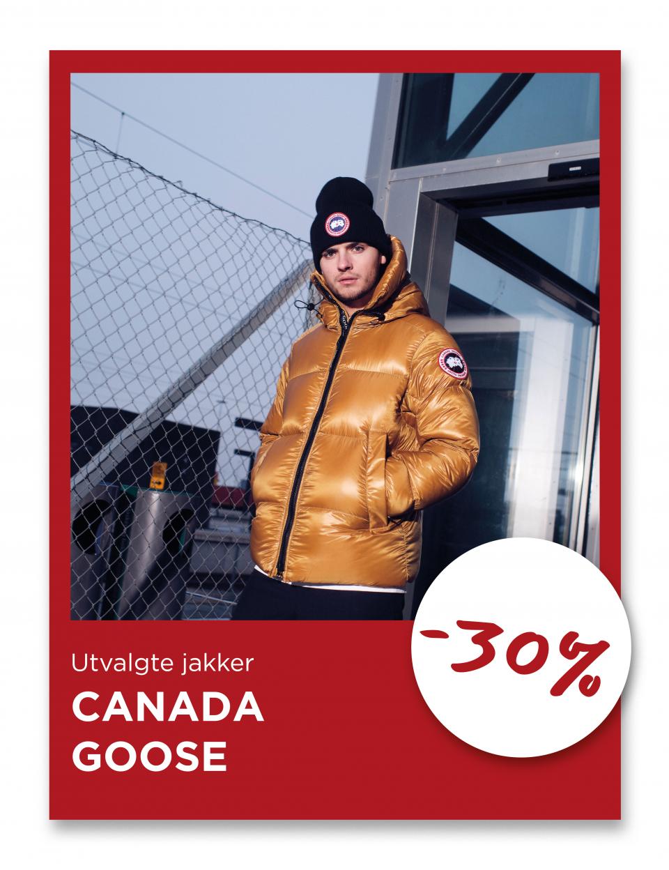 Utvalgte jakker fra Canada Goose, -30%