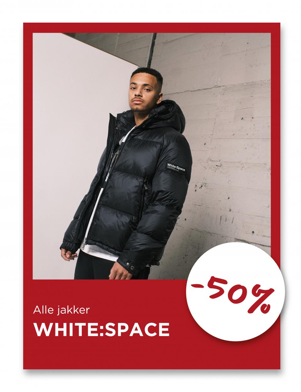 Alle jakker fra White:Space, -50%